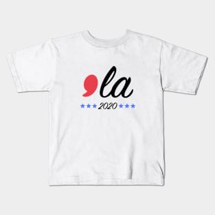 Funny Kamala Harris Comma La 2020 Kids T-Shirt